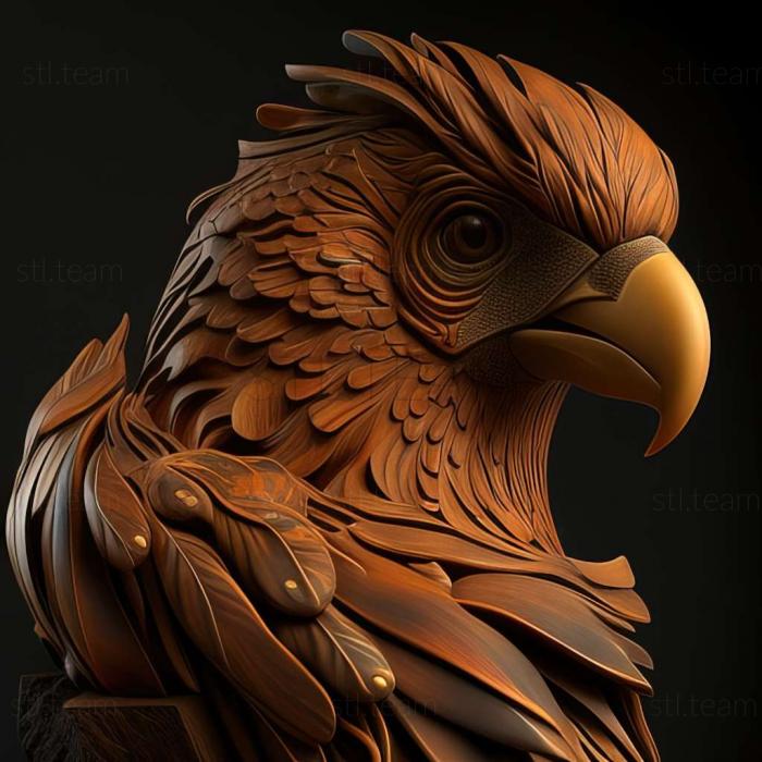 3D модель Клюв попугая (STL)